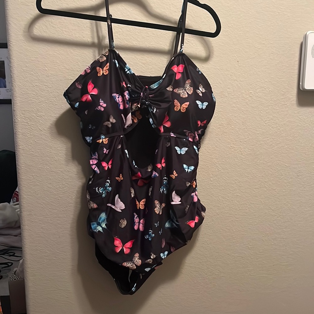 SHEIN 2XL one piece swimsuit.